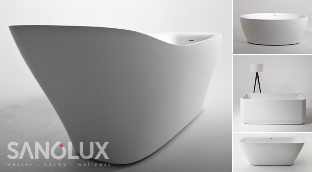XONYX Steinbadewanne